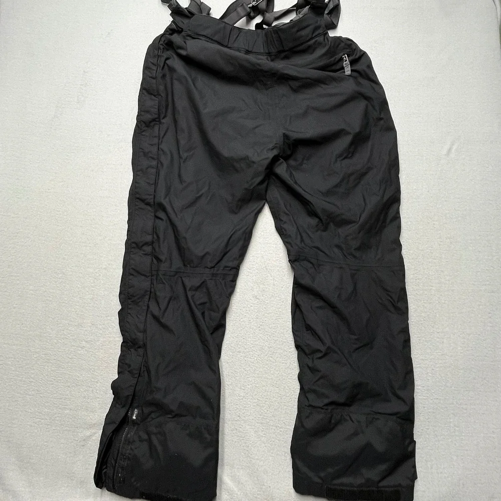 The North Face HyVent Ski Snow Pants Mens XL Black Waterproof Snowboard Bib Styl